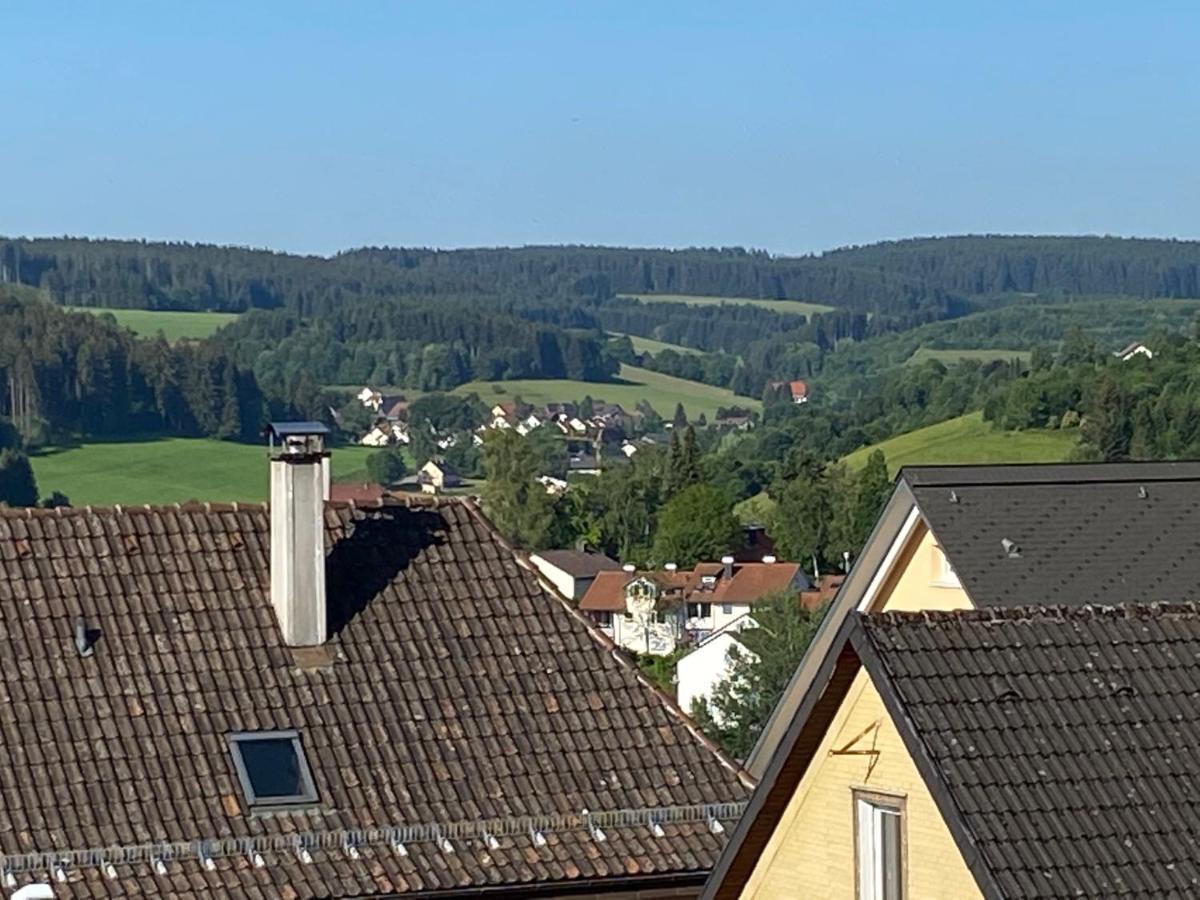 Schwarzwaldblick Apartman Sankt Georgen im Schwarzwald Kültér fotó