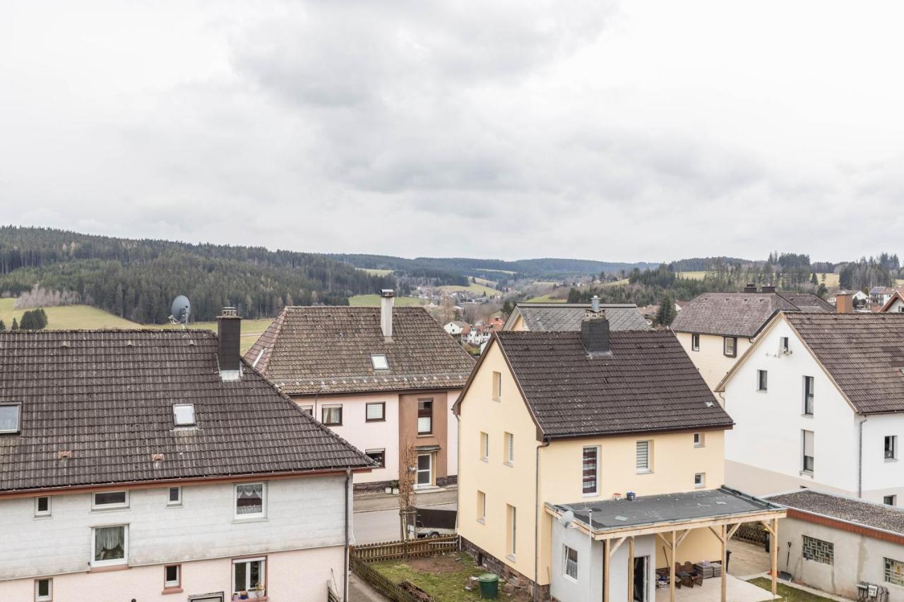 Schwarzwaldblick Apartman Sankt Georgen im Schwarzwald Kültér fotó